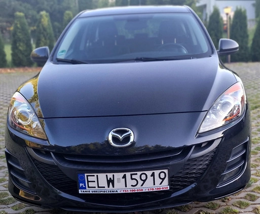 Mazda 3 cena 22400 przebieg: 179000, rok produkcji 2009 z Łódź małe 301